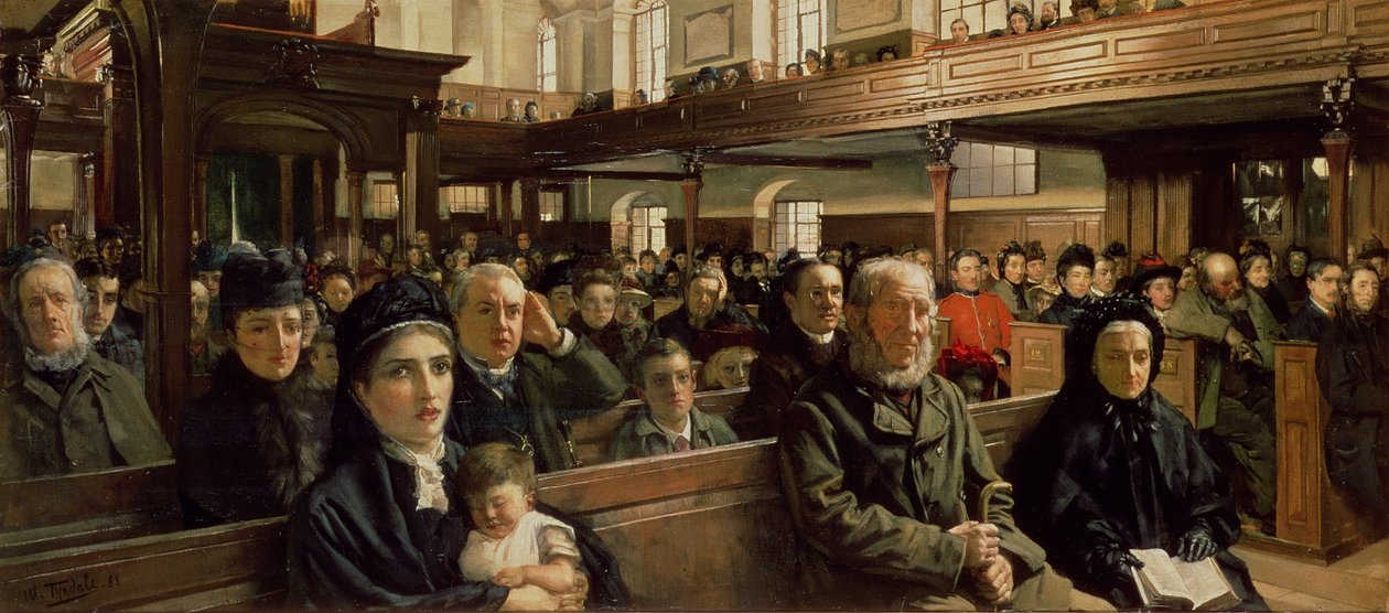Die Predigt, 1888 von Walter Frederick Roofe Tyndale