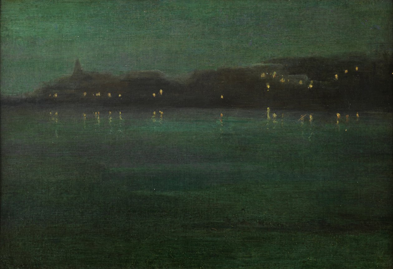 Nocturne: Battersea Reach von Walter Greaves