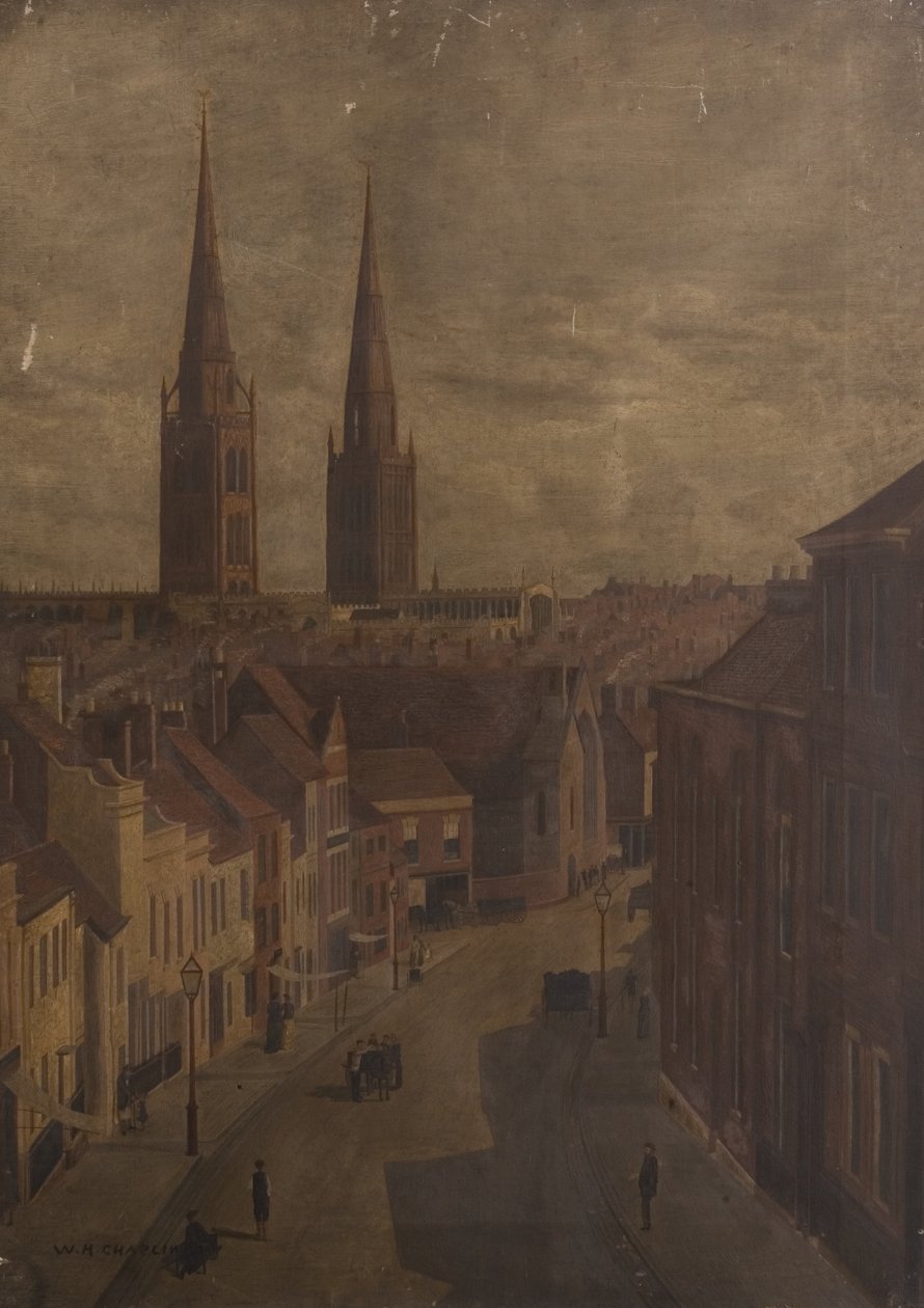 Bishop Street, Coventry von Walter H. Chaplin