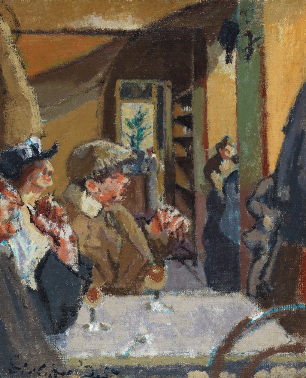 Chez Vernet, 1925 von Walter Richard Sickert