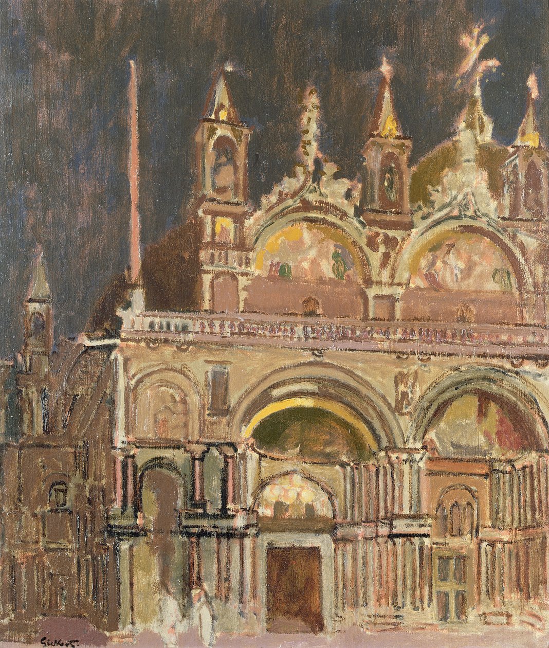 San Marco, Venedig von Walter Richard Sickert