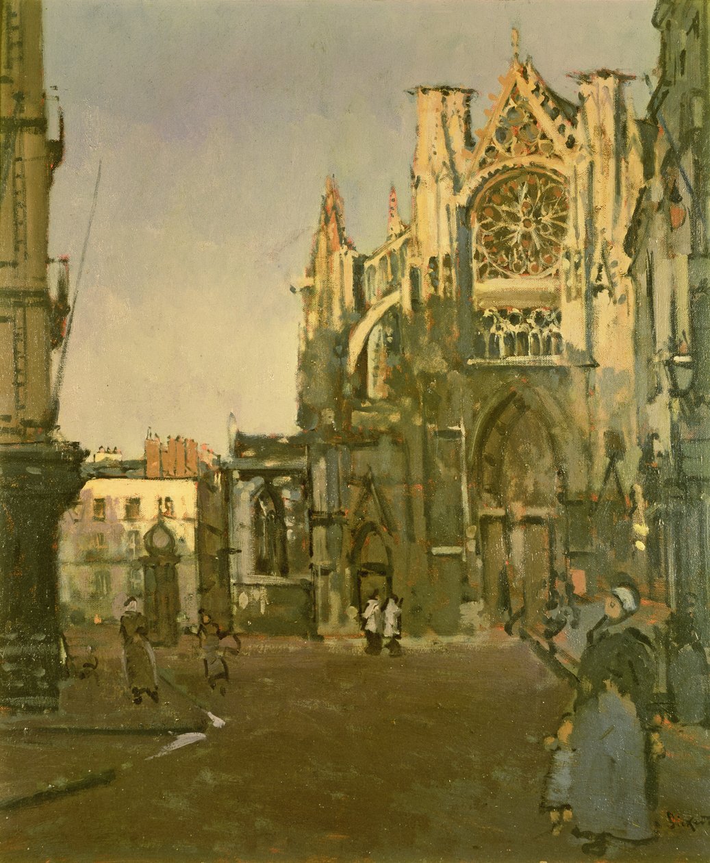 St. Jacques Kirche, Dieppe von Walter Richard Sickert