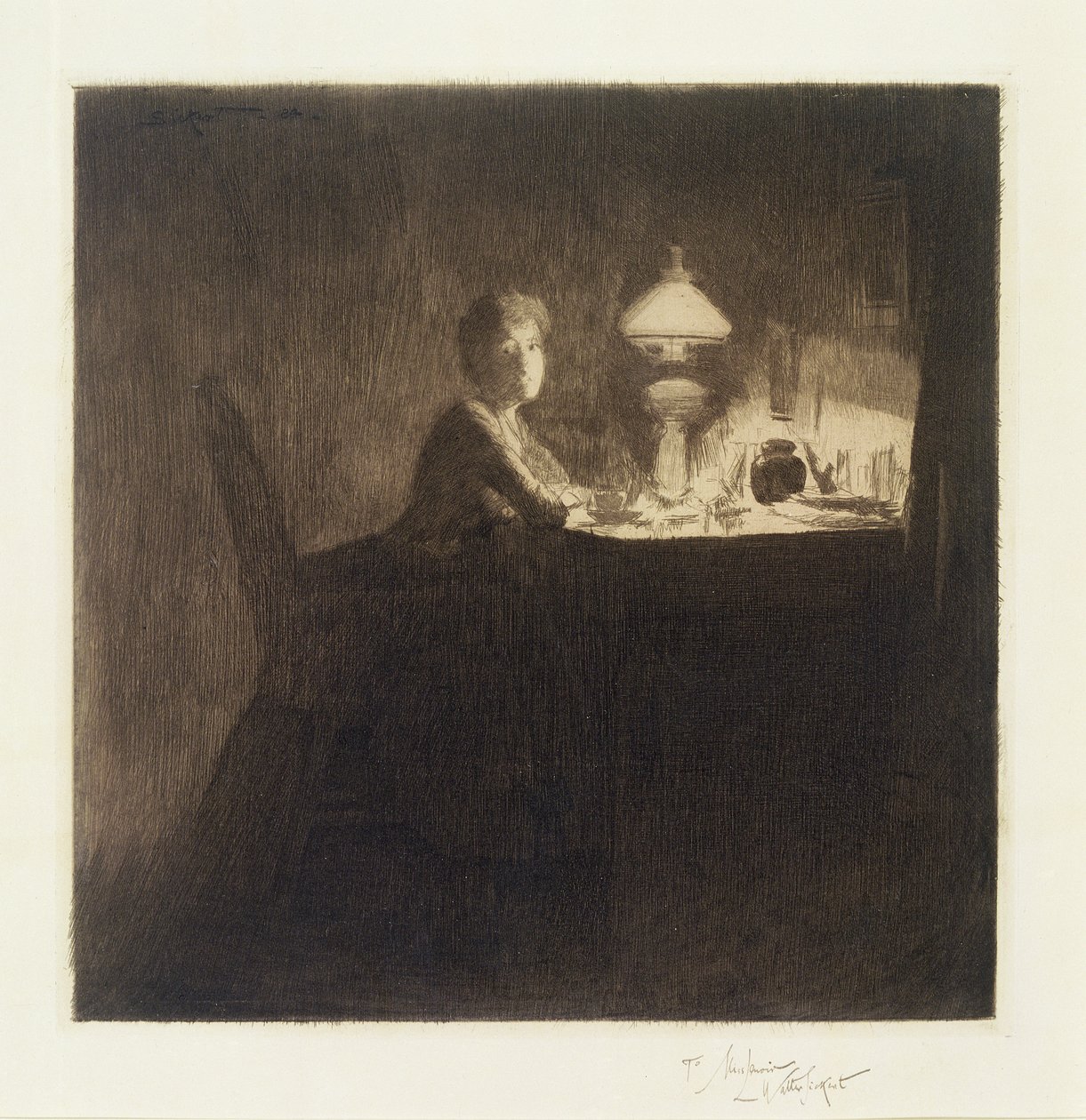 Der Regisseur, 1884 von Walter Richard Sickert