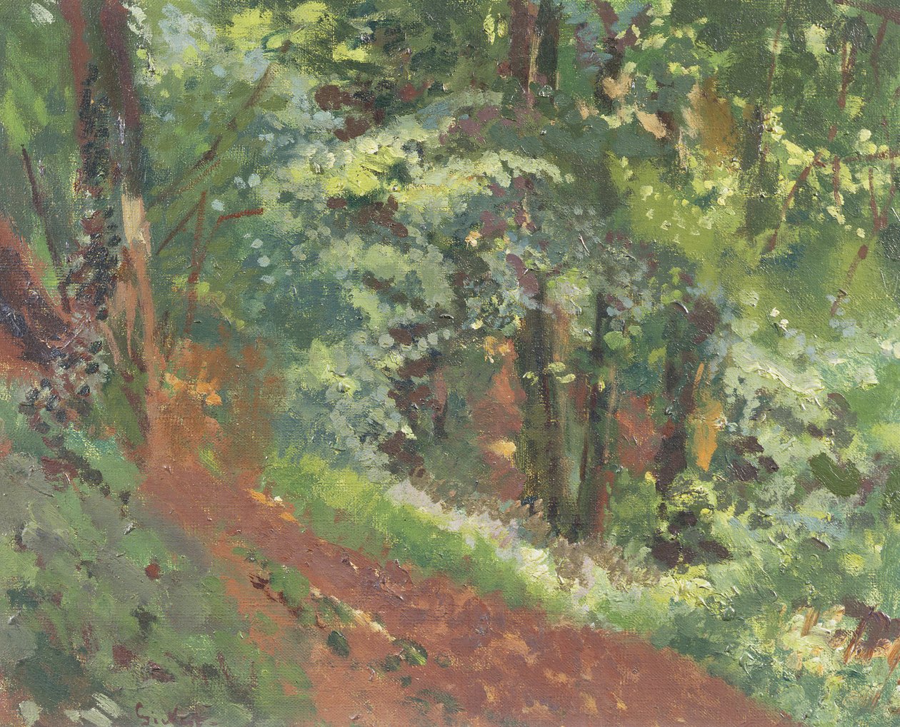 Der Wald von Arques, 1913-14 von Walter Richard Sickert