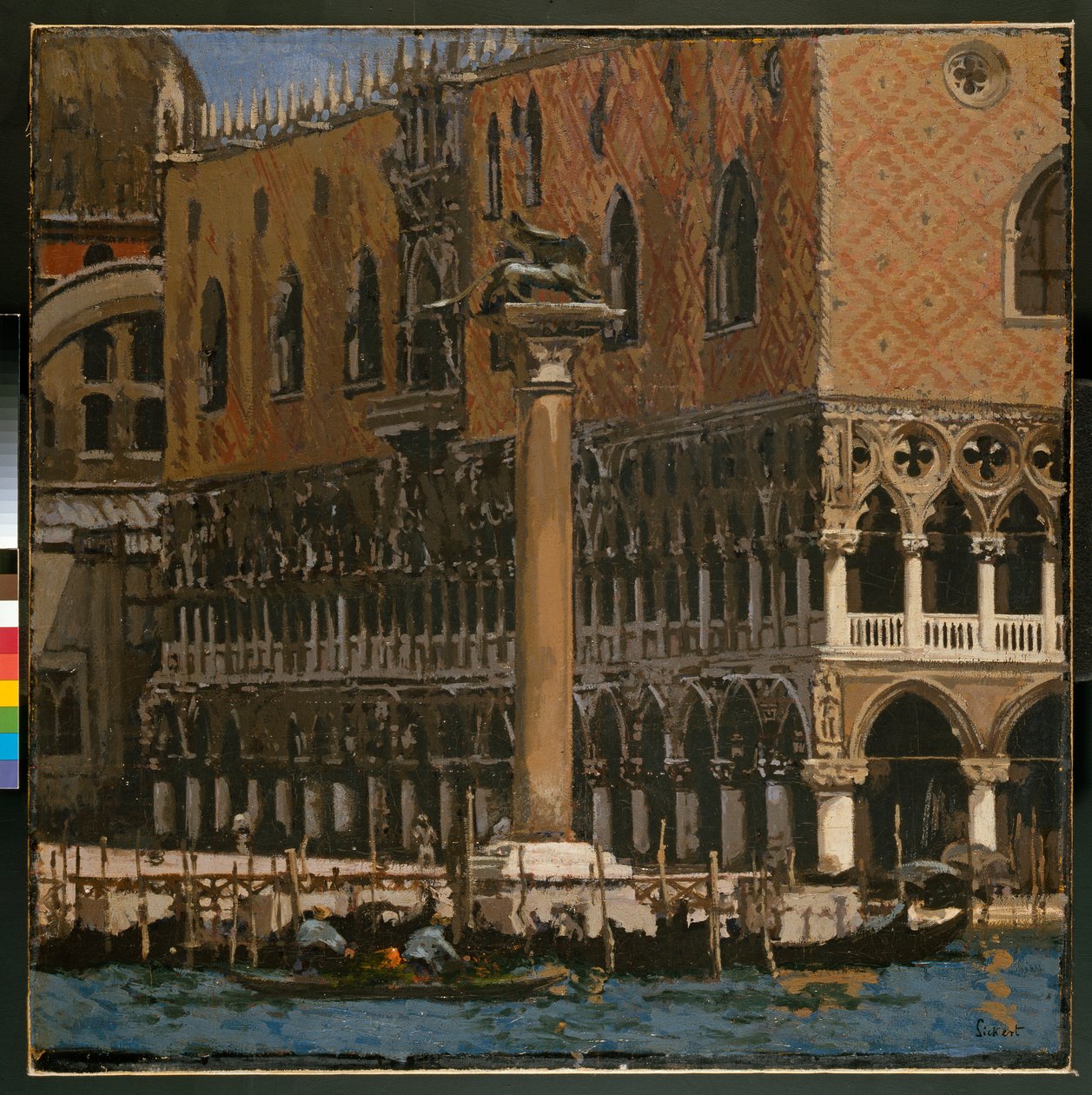 Der Löwe von St. Markus, ca. 1895-96 von Walter Richard Sickert