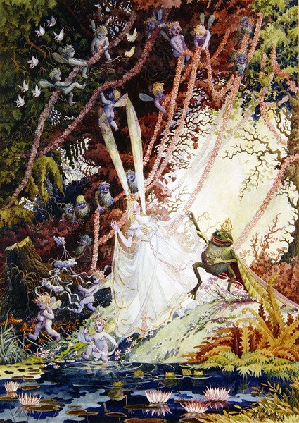 Märchenhochzeit von Walter Arnold