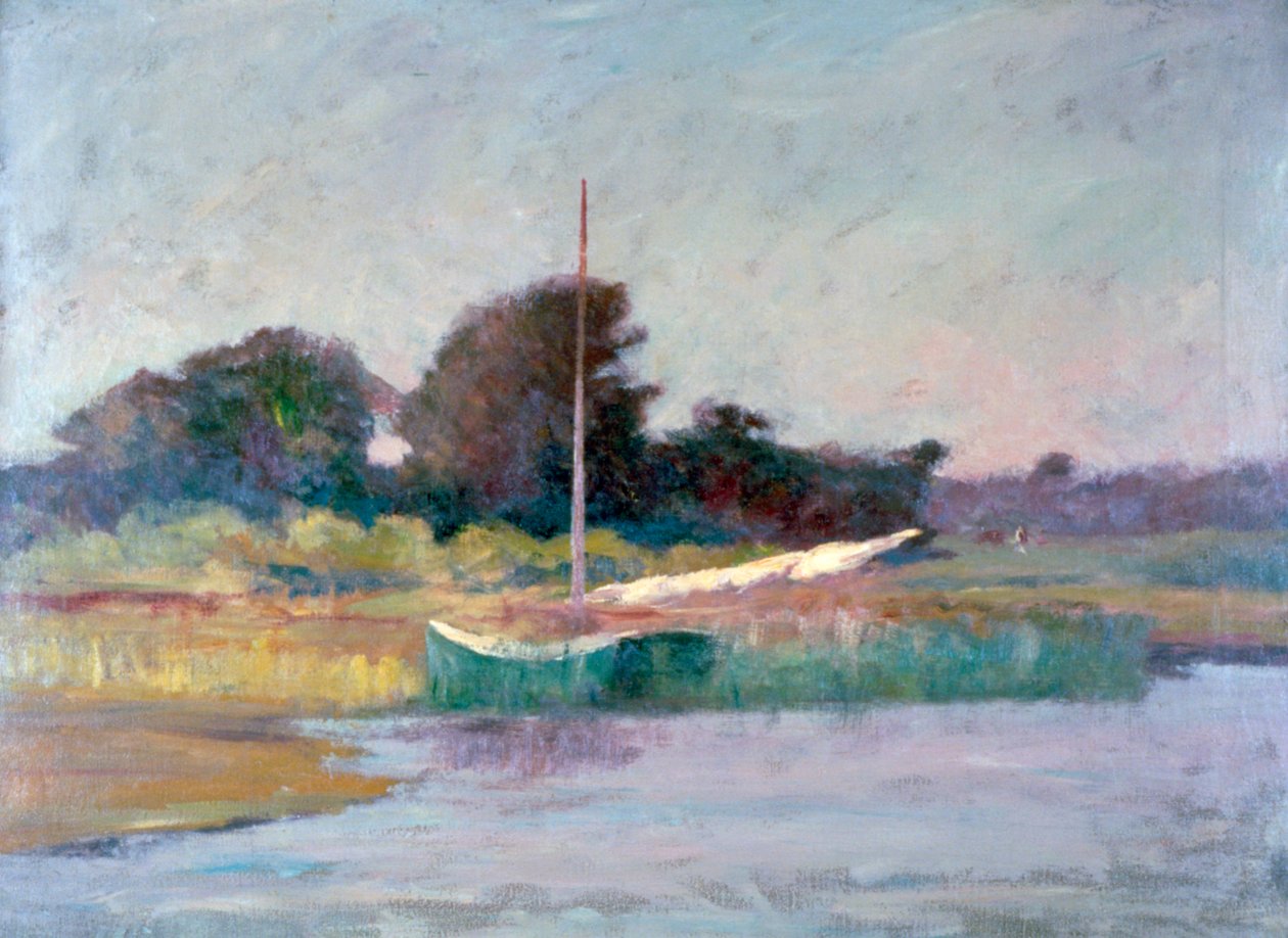 Einsames Boot, ca. 1868-1917 von Walter Clark