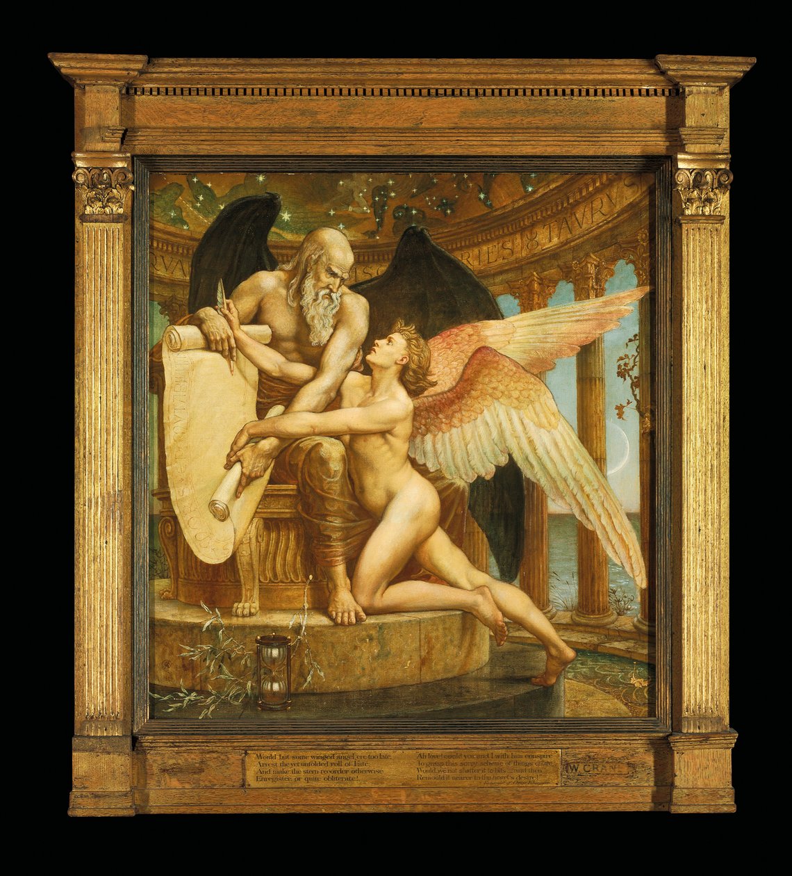 Die Rolle des Schicksals, 1882 von Walter Crane