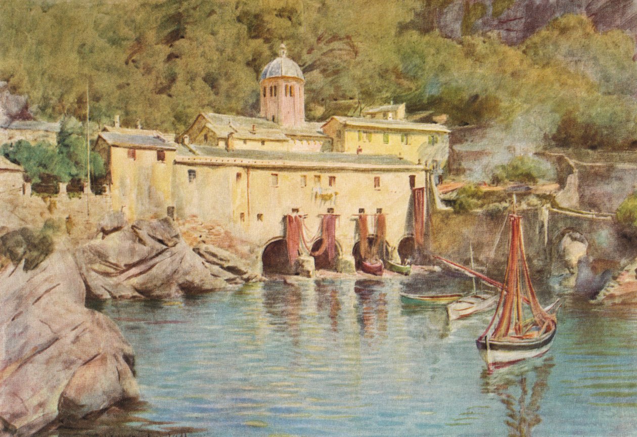 S. Fruttuoso, um 1910, 1912 von Walter Frederick Roofe Tyndale