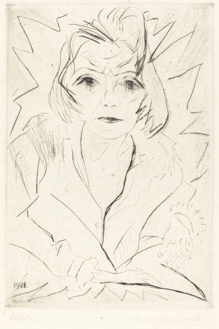 Mädchen von Walter Gramatte