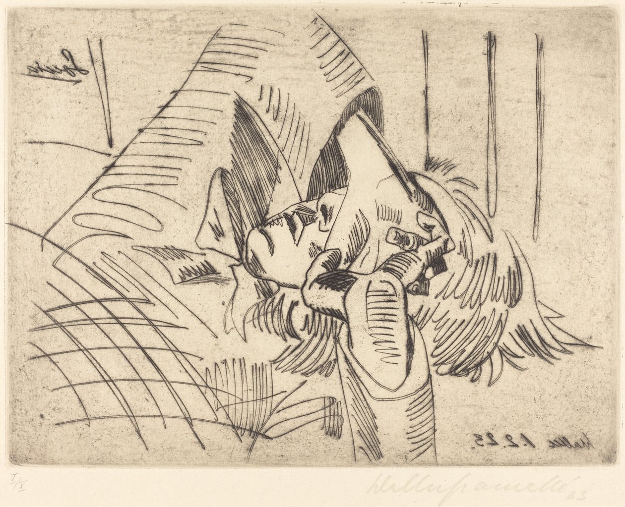 Sonia, 1923 von Walter Gramatte