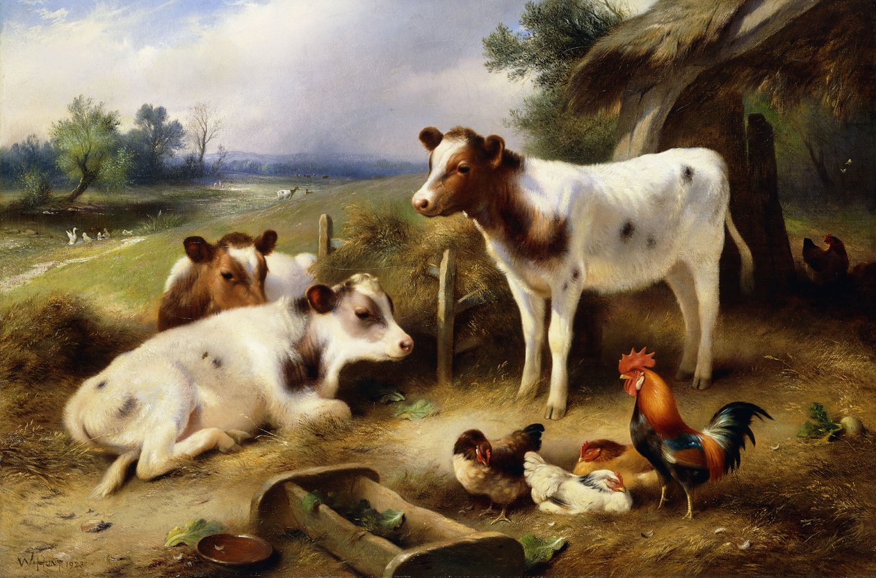 Freunde auf dem Bauernhof von Walter Hunt