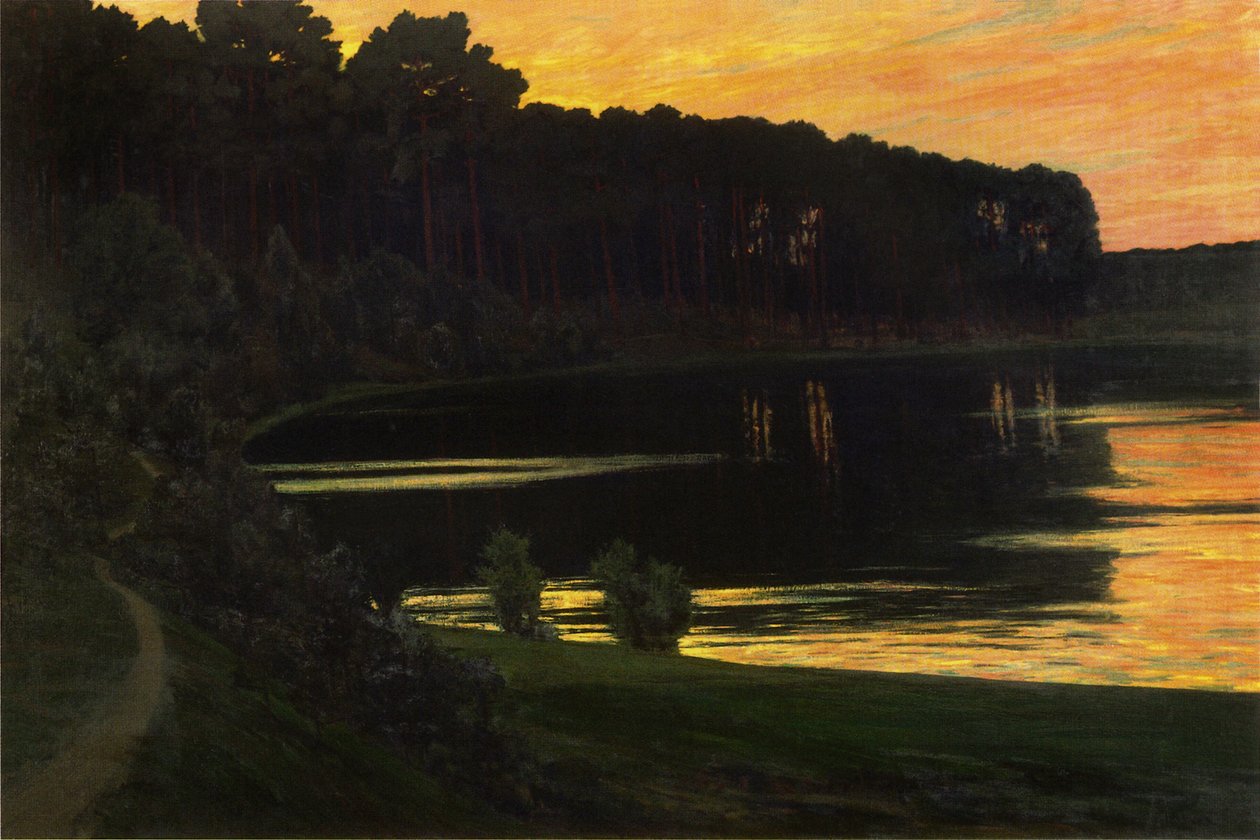 Grunewaldsee von Walter Leistikow
