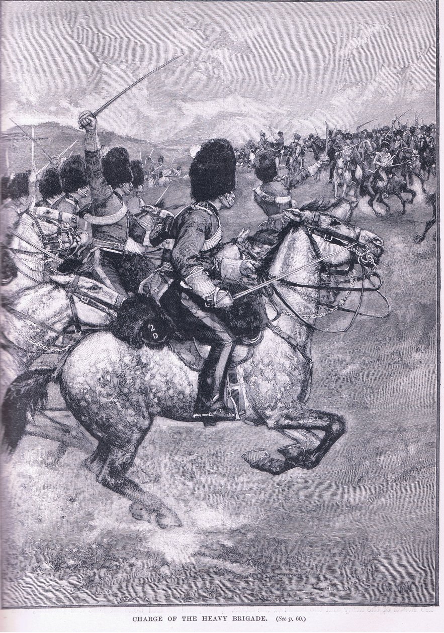 Der Angriff der schweren Brigade von Walter Paget