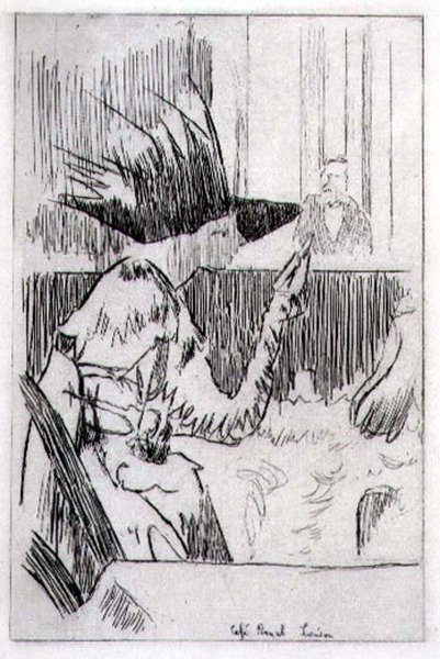 Cafe Royal in London von Walter Richard Sickert