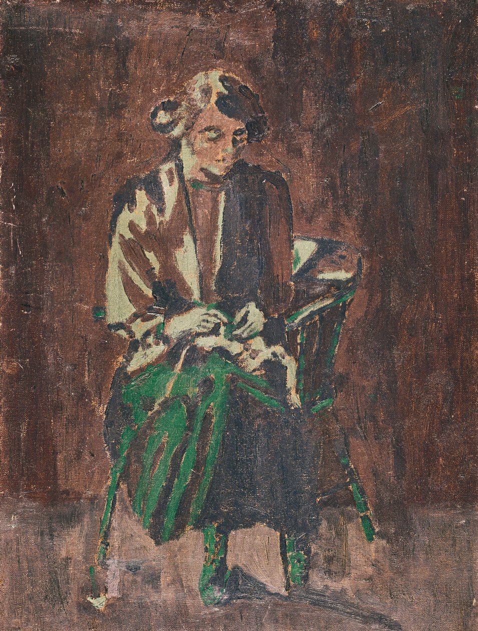 Ellen Sickert, 1920er Jahre von Walter Richard Sickert