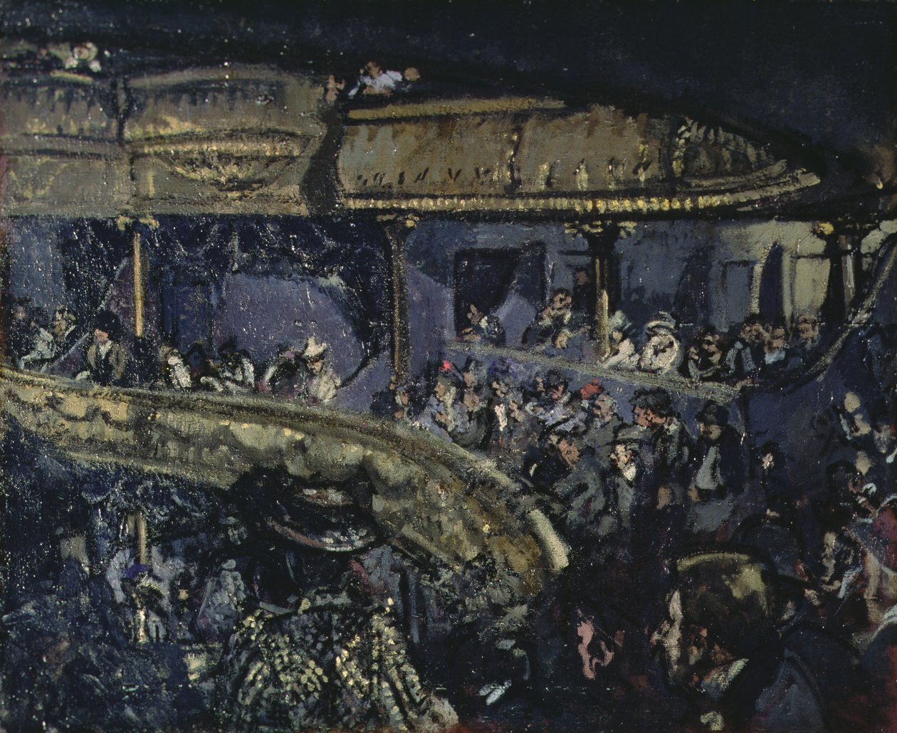 Das Eldorado, Paris, ca. 1906 von Walter Richard Sickert