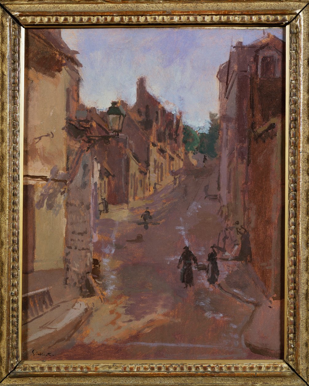 Der Hügel in Neuville von Walter Richard Sickert