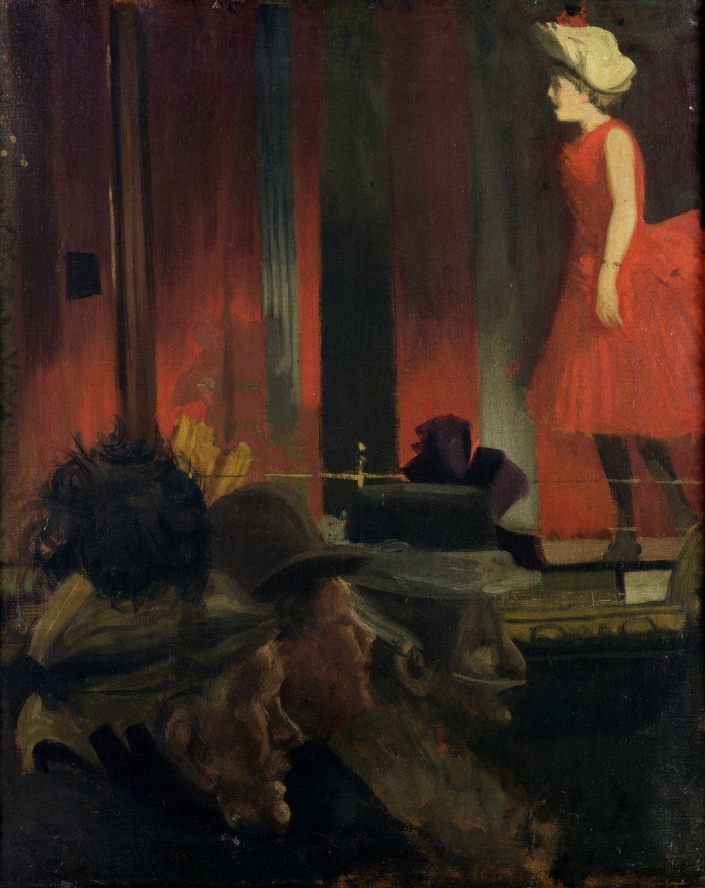 Der Musiksaal, 1889 von Walter Richard Sickert