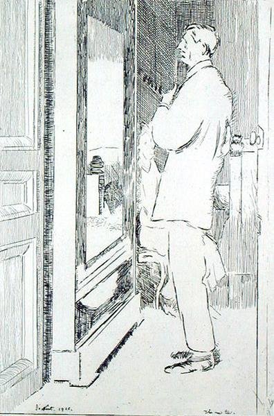 Die neue Krawatte von Walter Richard Sickert