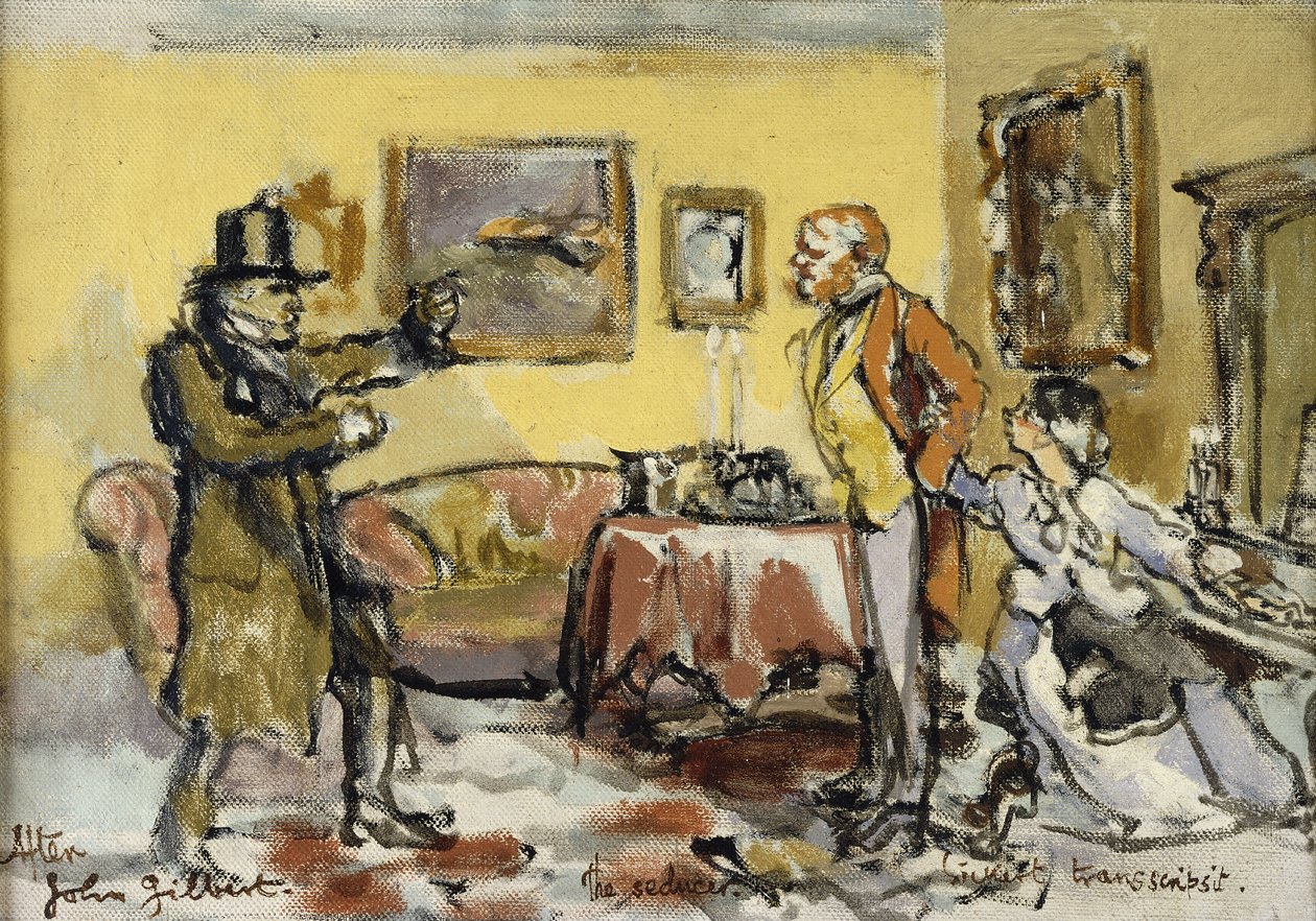 Der Verführer, 1929-30 von Walter Richard Sickert