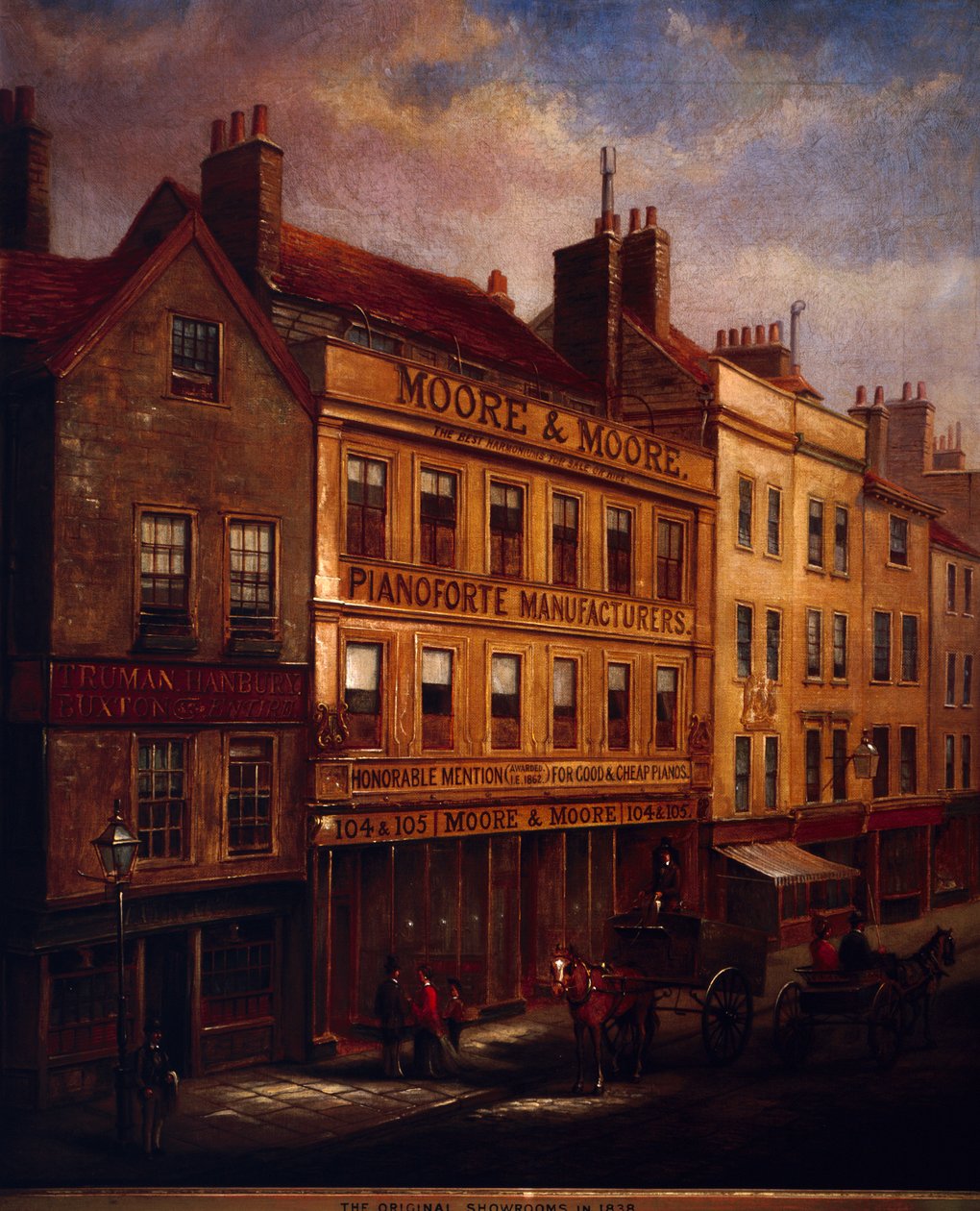 Bishopsgate, London, 1871 von Walter Riddle