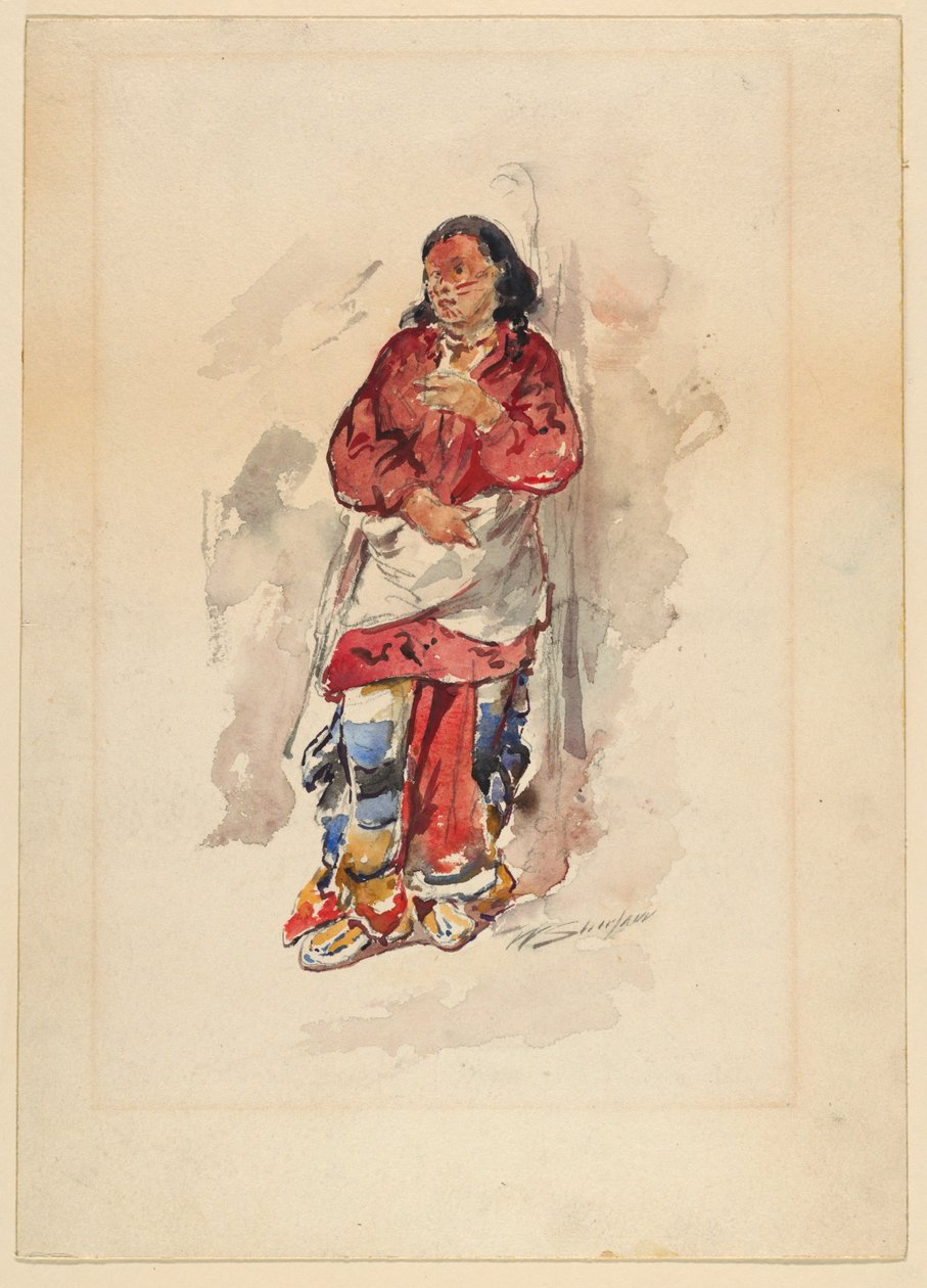Cheyenne-Jugend von Walter Shirlaw