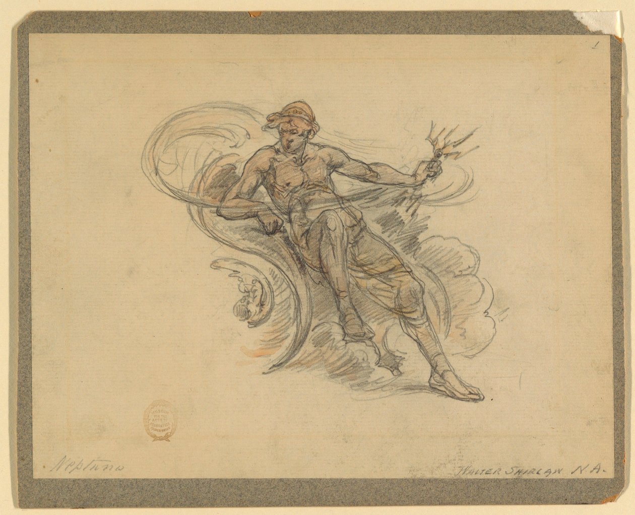 Neptun von Walter Shirlaw