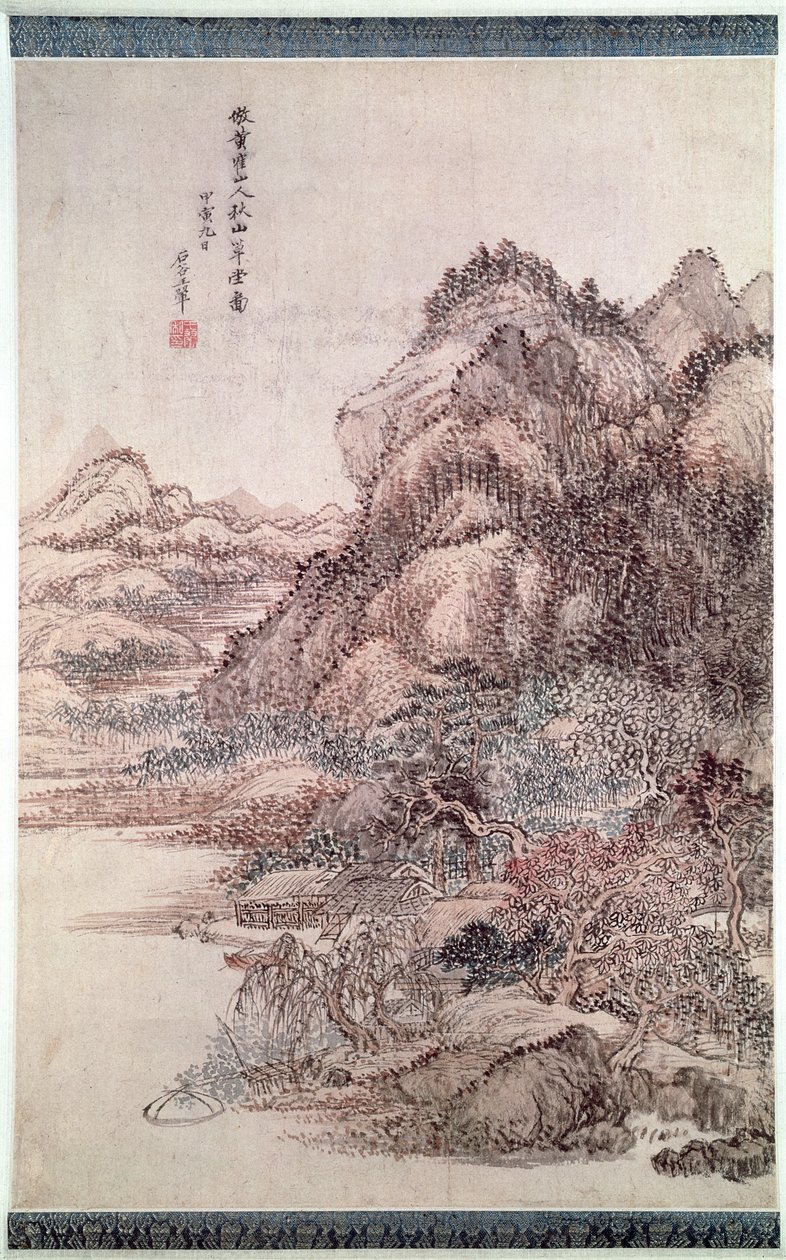 Herbstberge von Wang Huei