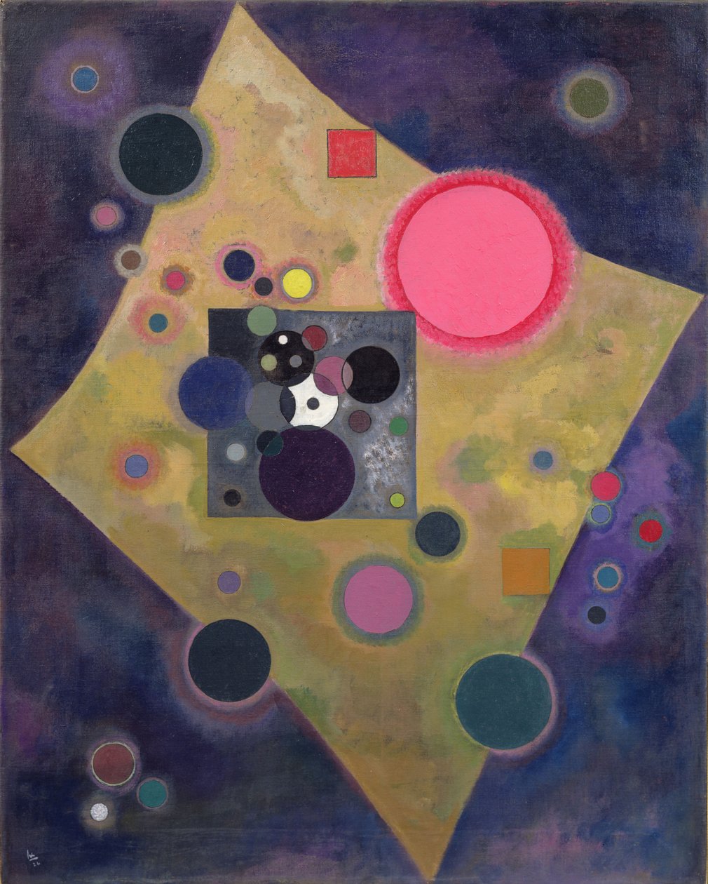 Akzent in Rosa, 1926 von Wassily Kandinsky