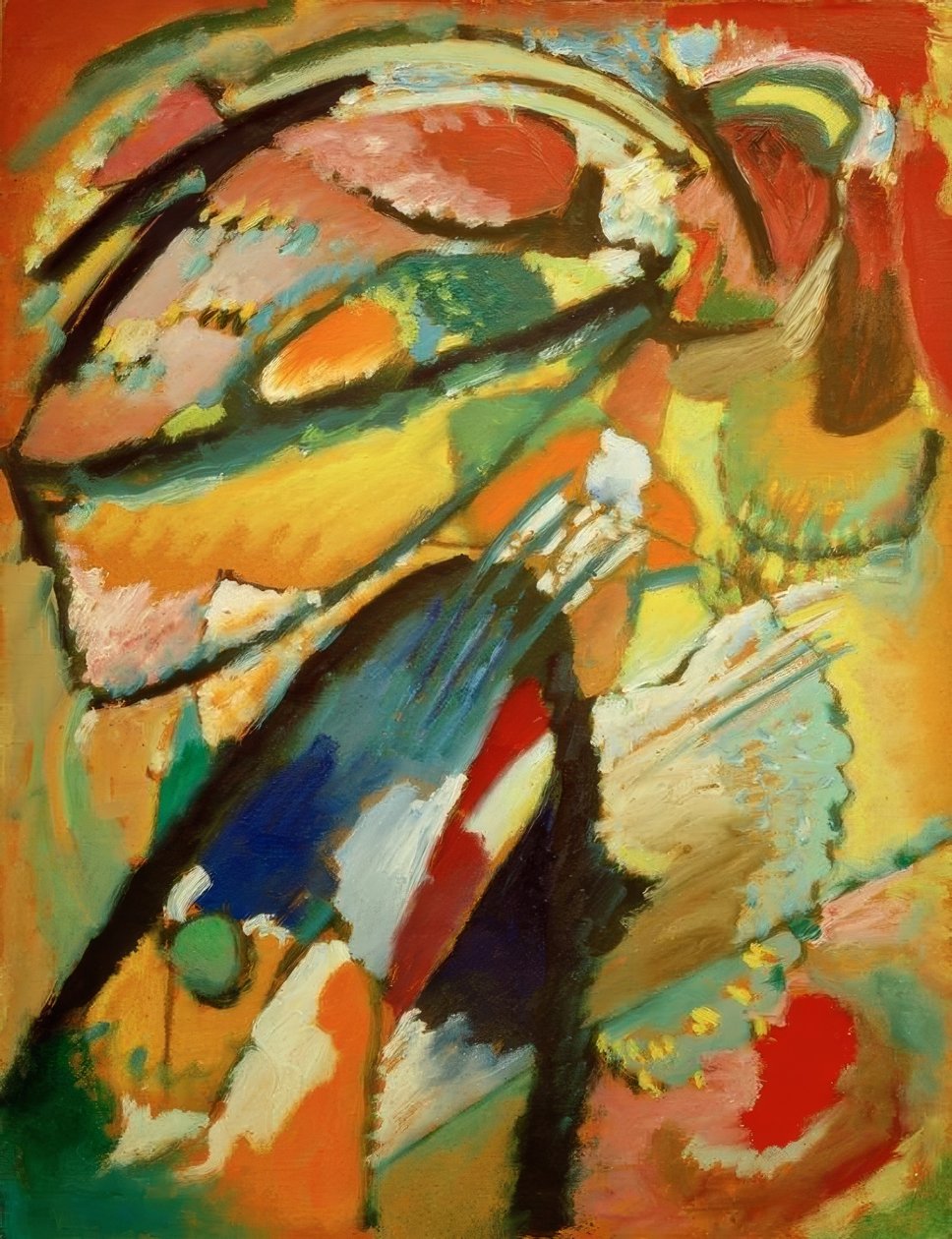 Engel des Jüngsten Gerichts von Wassily Kandinsky