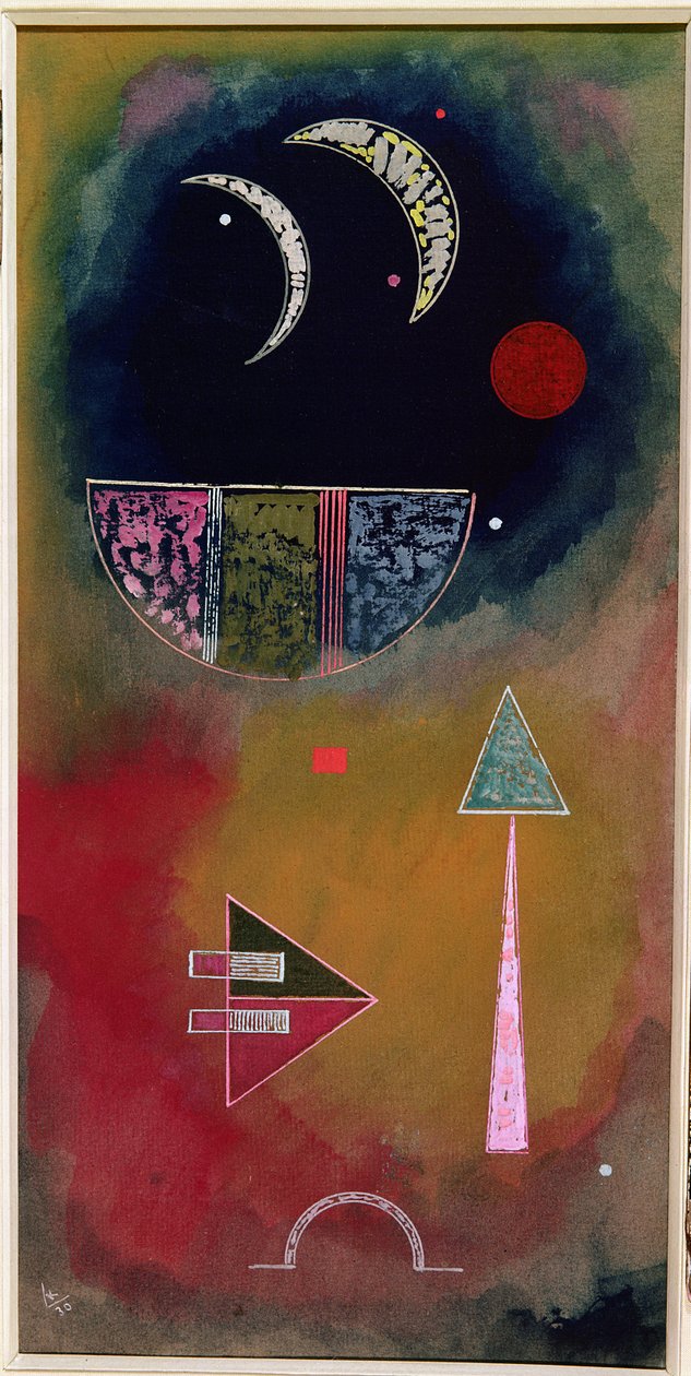 Von Licht ins Dunkel, 1930 von Wassily Kandinsky