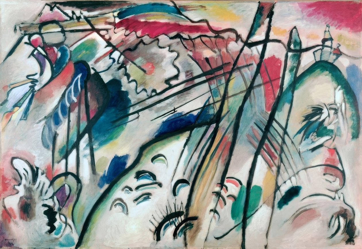 Improvisation 28 von Wassily Kandinsky