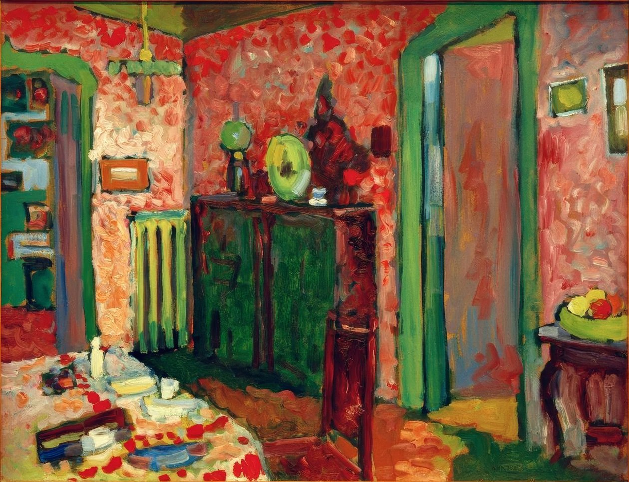 Interieur (Mein Esszimmer) von Wassily Kandinsky
