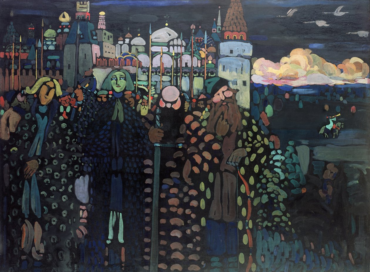 Morgen, 1909 von Wassily Kandinsky