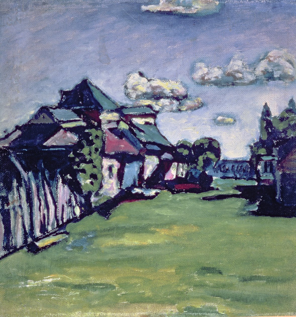 In der Nähe von Moskau von Wassily Kandinsky