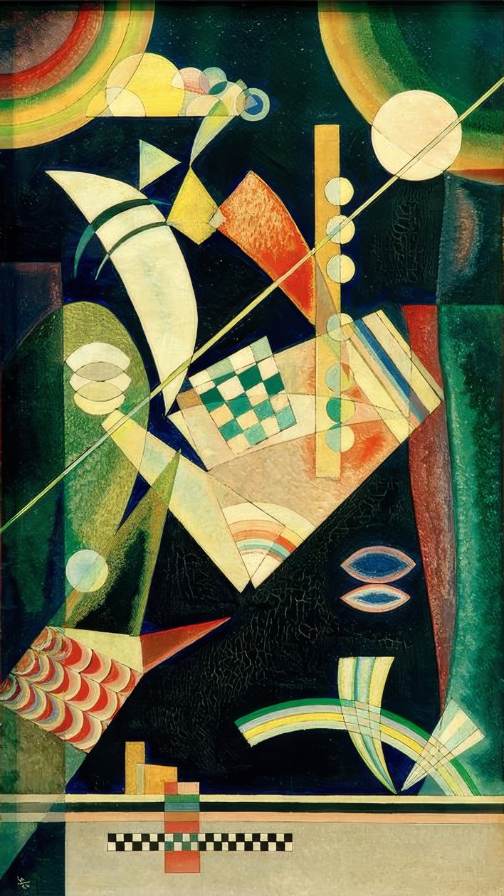 Scharfe Härte von Wassily Kandinsky