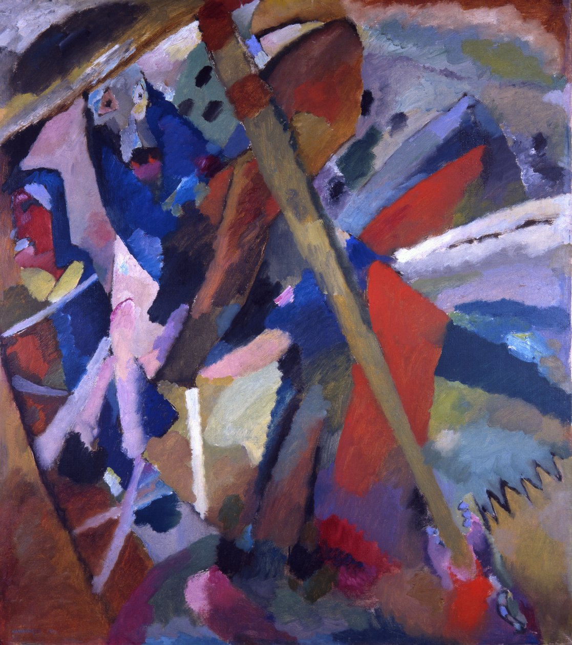 St. Georg von Wassily Kandinsky