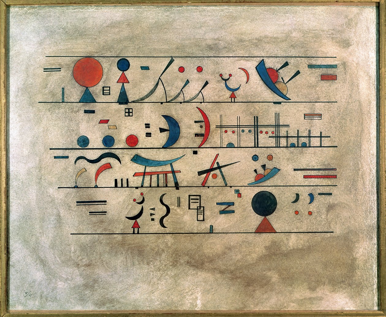 Zeichenreihen, 1931 von Wassily Kandinsky