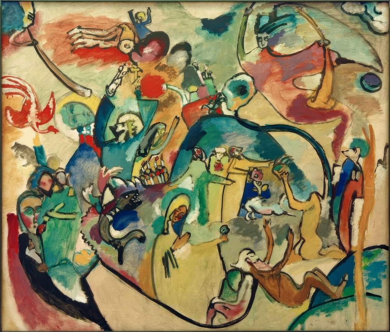 Allerheiligen II von Wassily Kandinsky