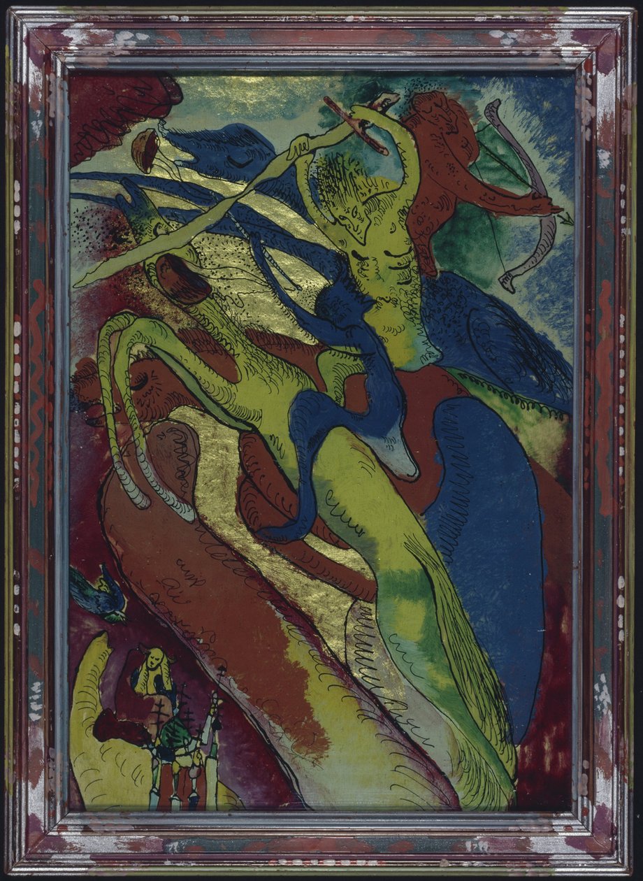 Apokalyptische Reiter I von Wassily Kandinsky