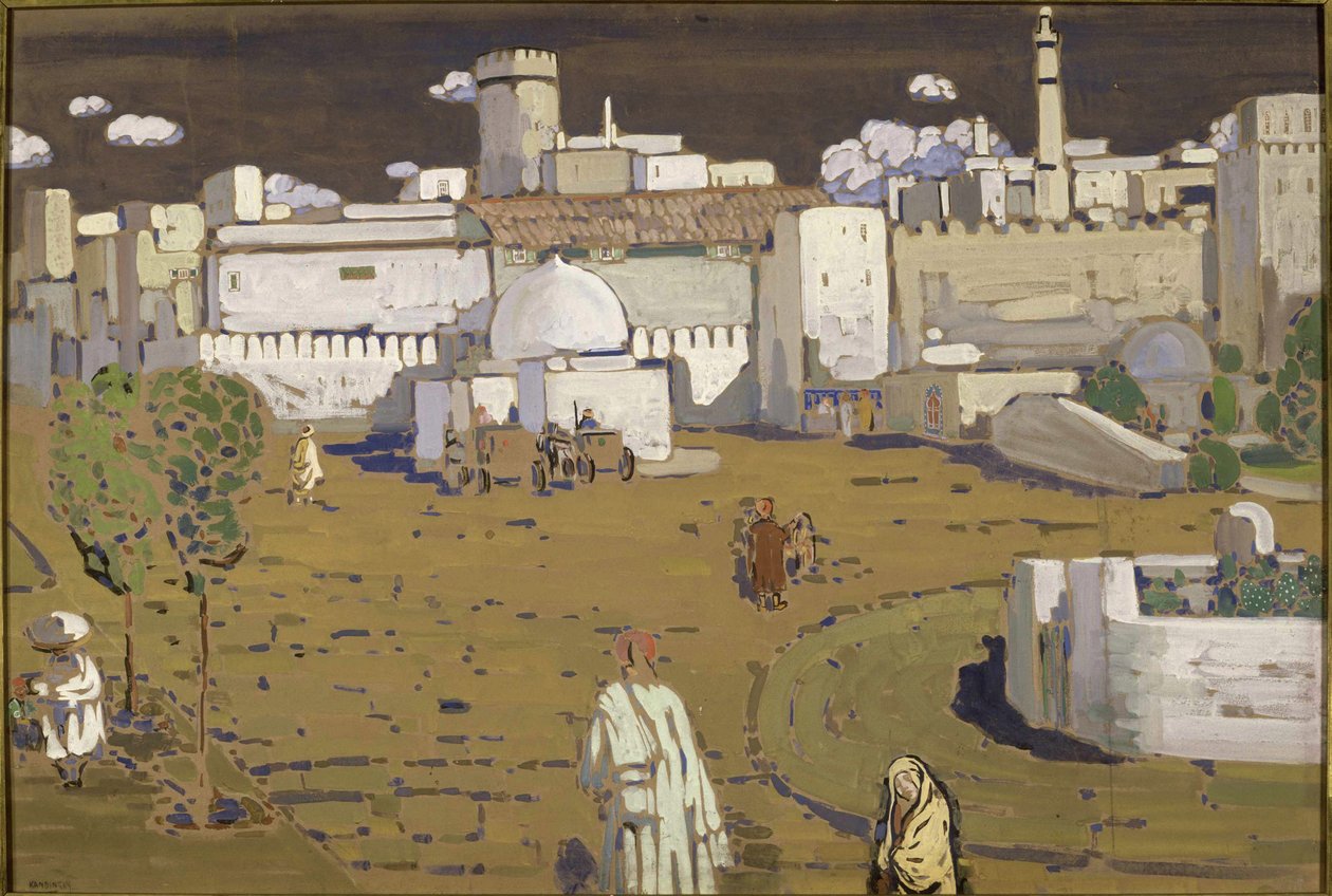 Arabische Stadt, 1905 von Wassily Kandinsky