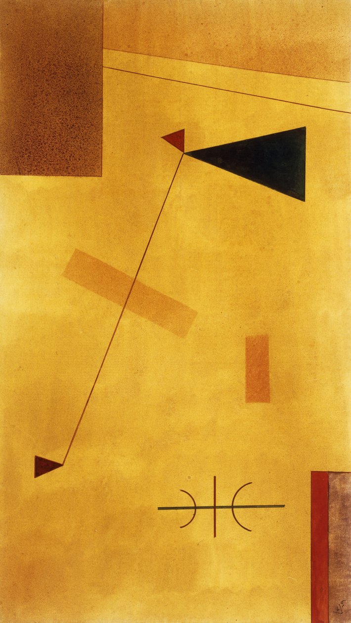 Außer Gewicht von Wassily Kandinsky