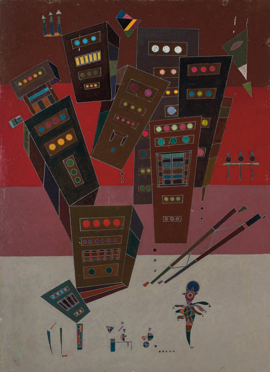 Dunkelheit von Wassily Kandinsky