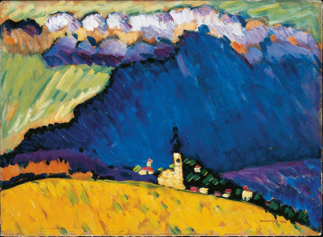 Dünaberg von Wassily Kandinsky