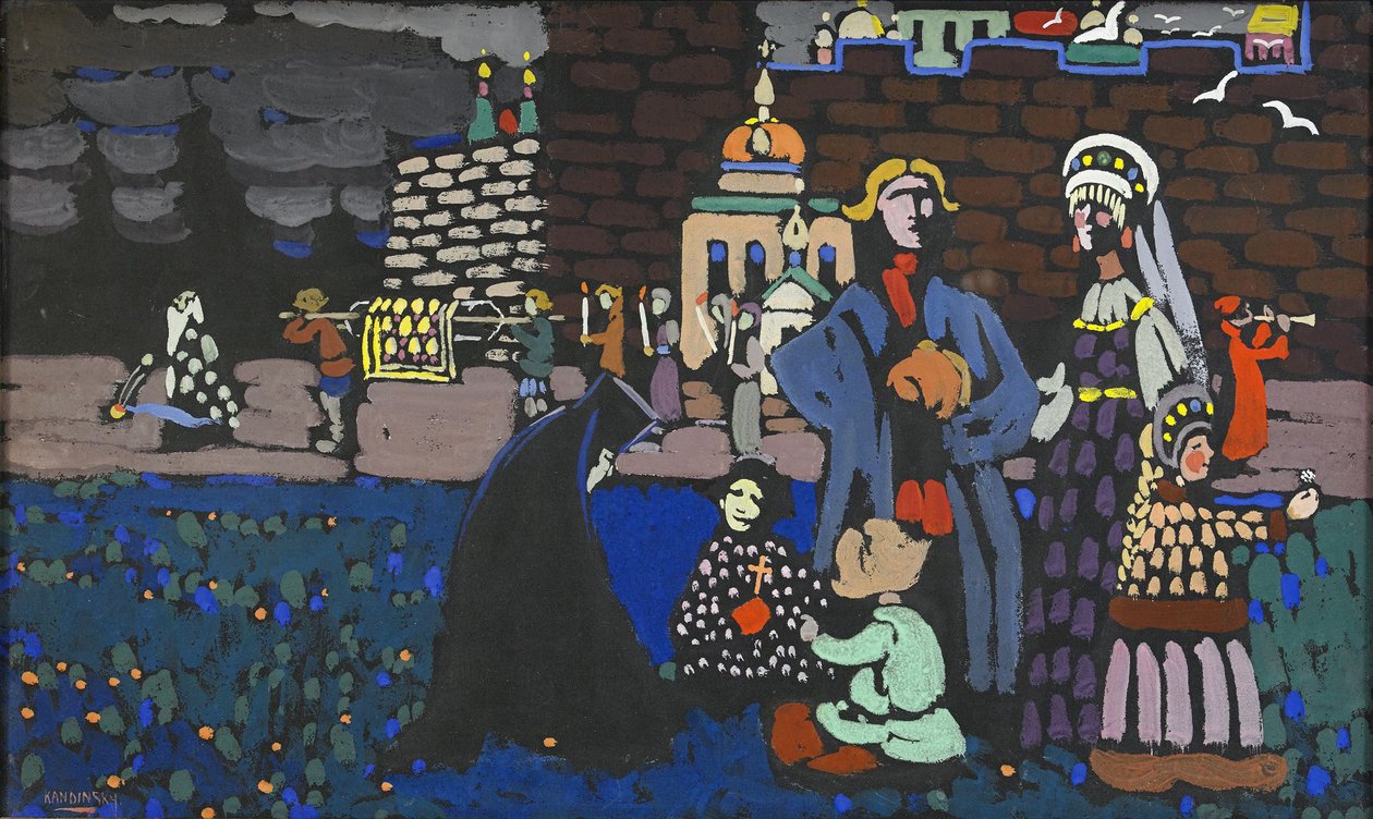 Beerdigung von Wassily Kandinsky