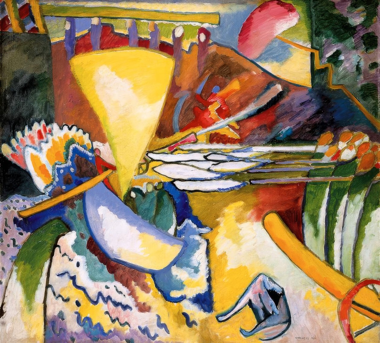 Improvisation 11 von Wassily Kandinsky