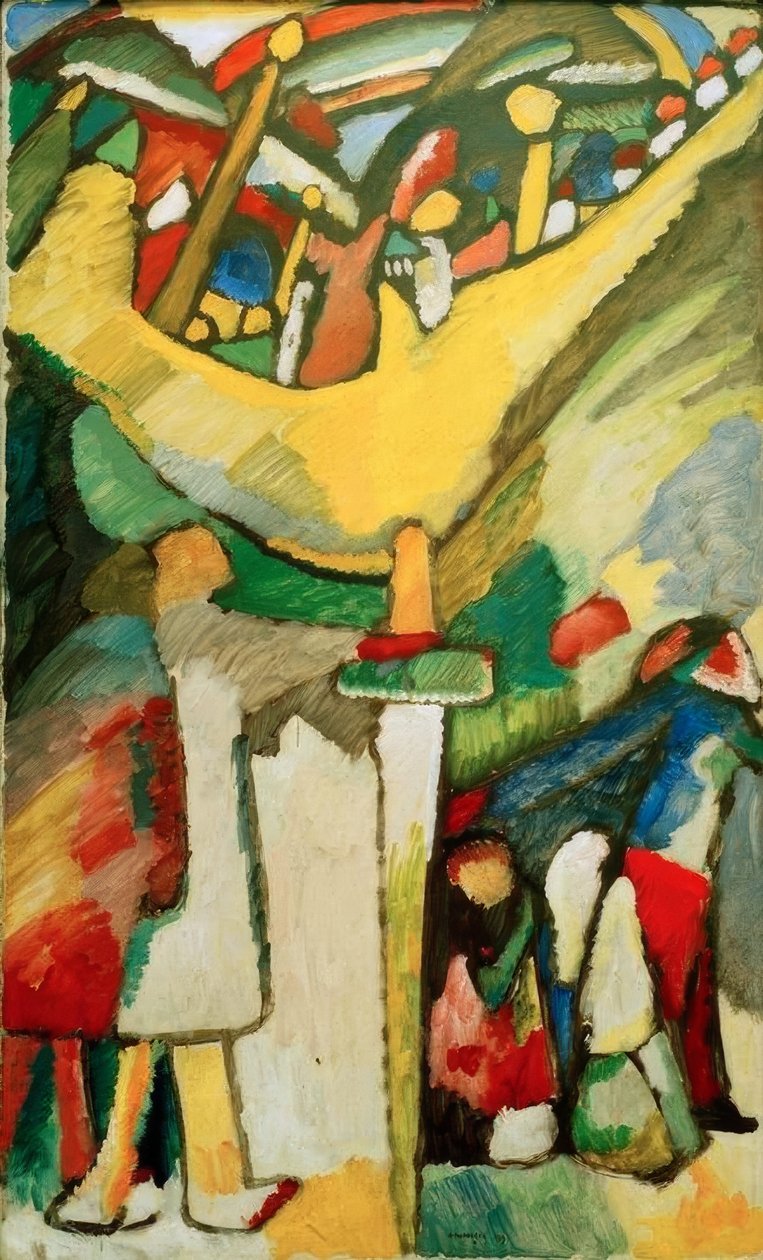 Improvisation 8 von Wassily Kandinsky