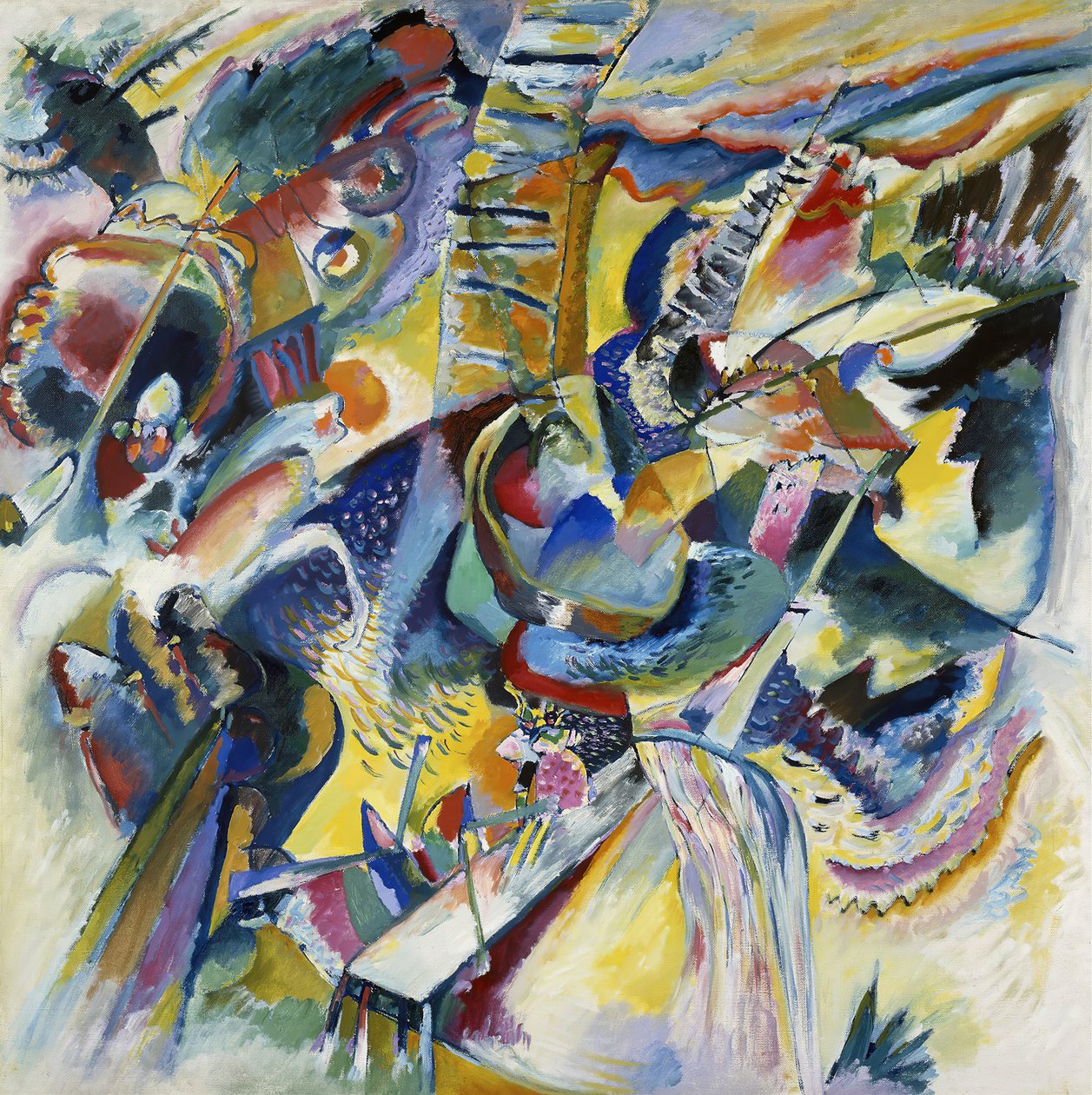 Improvisation Klamm, 1914 von Wassily Kandinsky