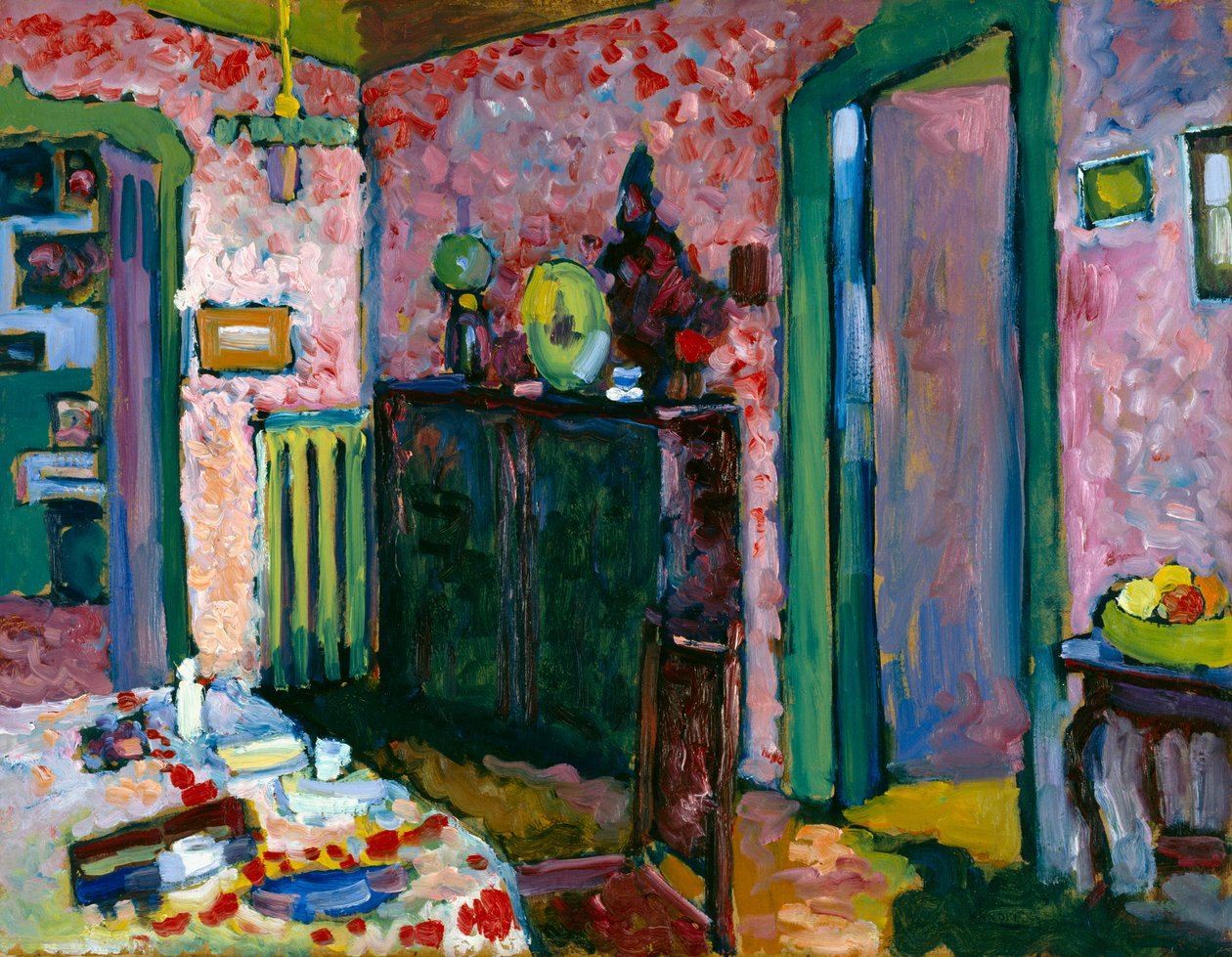 Interieur (Mein Esszimmer) von Wassily Kandinsky